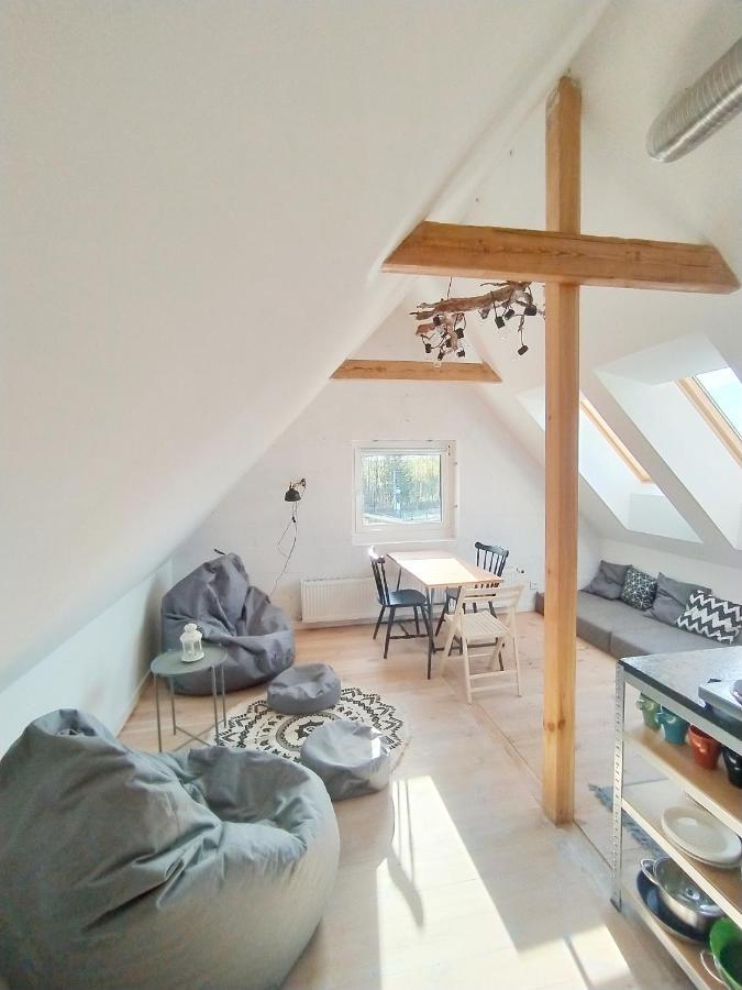 Appartamento Lesna Kryjowka Trzebciny Esterno foto